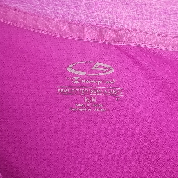 Champion Semi Fitted Womens Purple Pink 1/4 Zip Up Stretch Pullover Swea… - Picture 3 of 11